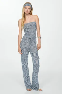 Pantalón punto bolsillos cargo de Mango en Pantalones para argentina