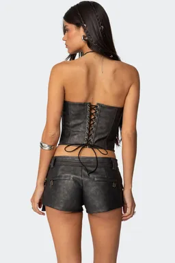 Corset cargo ecocuero de Edikted en Tops para argentina