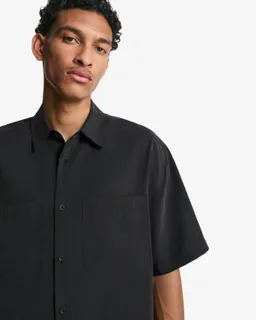 Camisa manga corta boxy de Bershka en Camisas para argentina