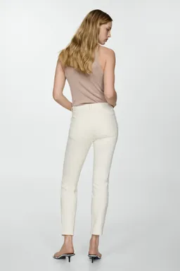 Jeans claudia slim crop de Mango en Pantalones para argentina