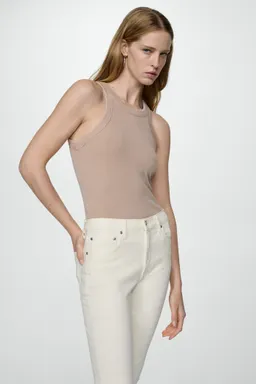 Jeans claudia slim crop de Mango en Pantalones para argentina