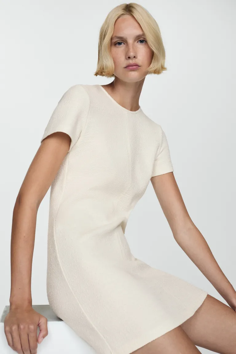 Vestido corto tweed de Mango en Vestidos para argentina