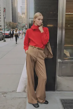 Sweater tejido cuello vuelto de Mango en Buzos y Sweaters para argentina