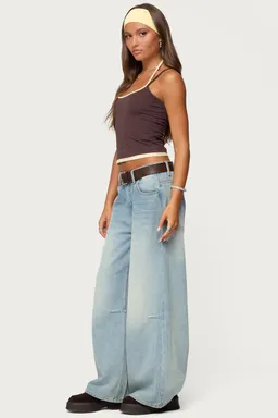 Musculosa capas halter roya de Edikted en Tops para argentina