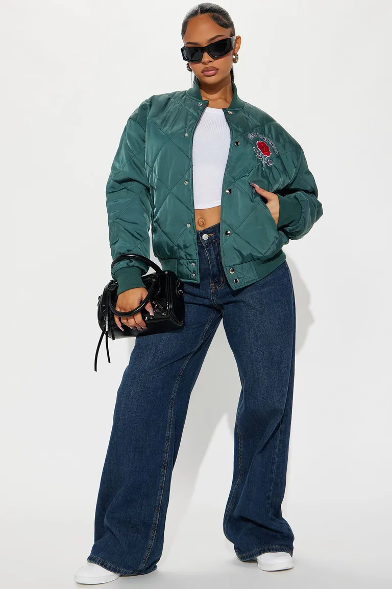 Campera bomber sienna rose de Fashion Nova en Chaquetas para argentina