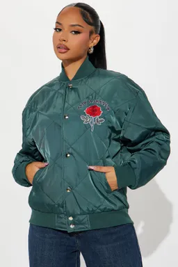 Campera bomber sienna rose de Fashion Nova en Chaquetas para argentina