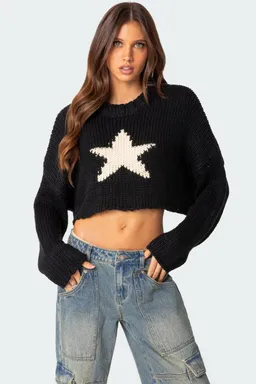Sweater corto mega star de Edikted en Buzos y Sweaters para argentina
