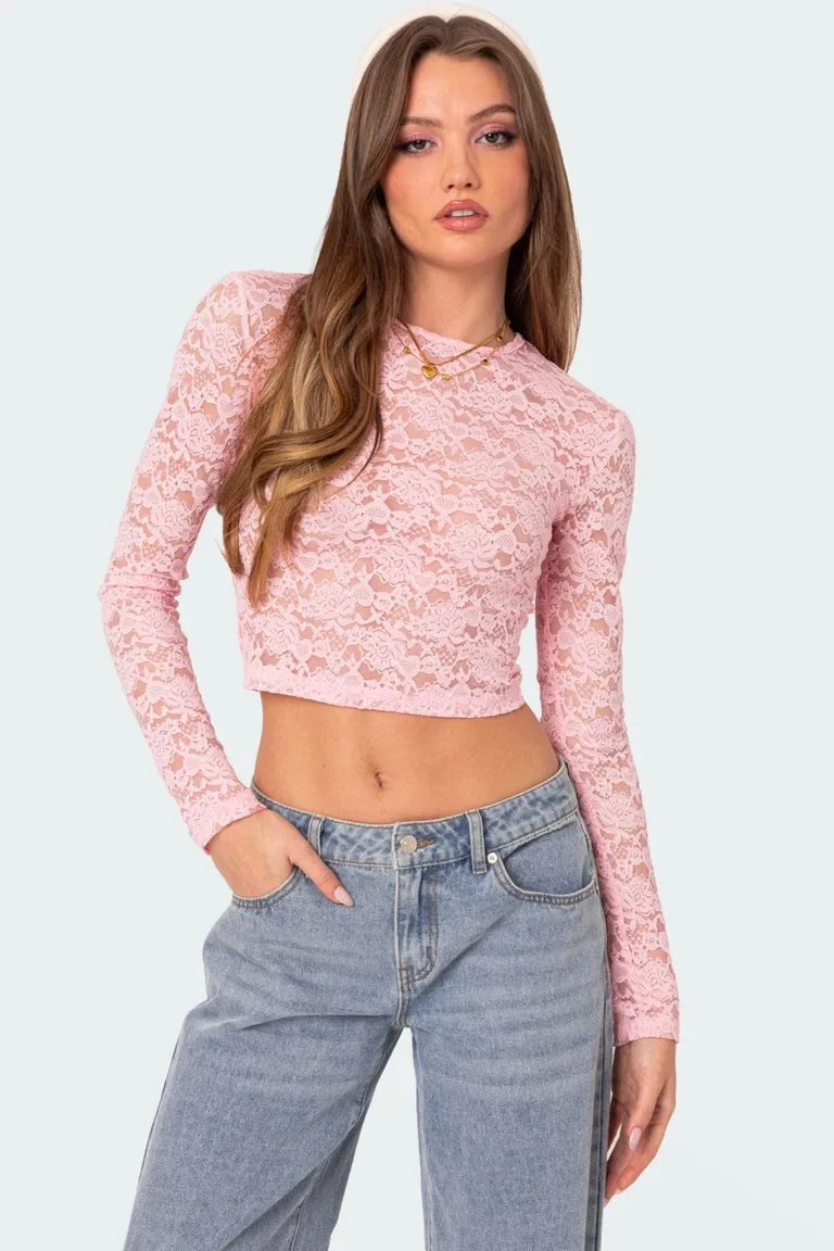Top estella encaje de Edikted en Tops para argentina