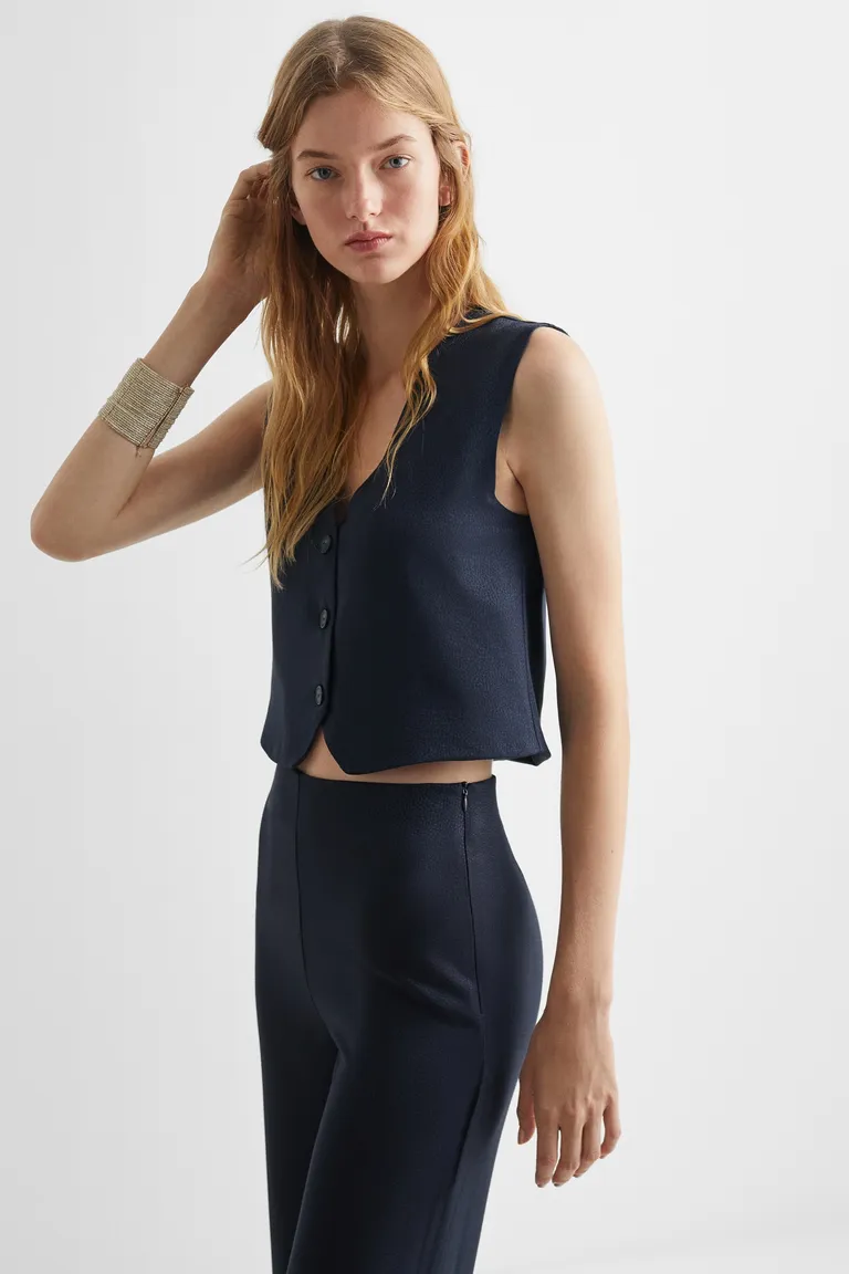 Pantalón recto aberturas de Mango Teen en Pantalones para argentina