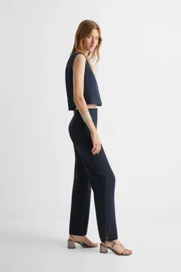 Pantalón recto aberturas de Mango Teen en Pantalones para argentina