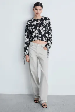 Blusa estampado floral de Mango en Blusas para argentina