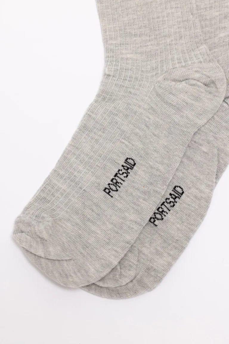 Medias básicas de media caña en color gris para mujer de Portsaid en Ropa Interior y Medias para argentina