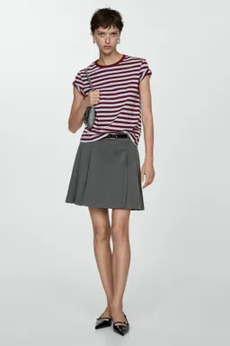 Camiseta algodón rayas de Mango en Remeras para argentina