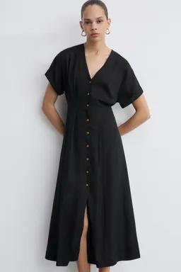 Vestido evasé con botones de Mango en Vestidos para argentina