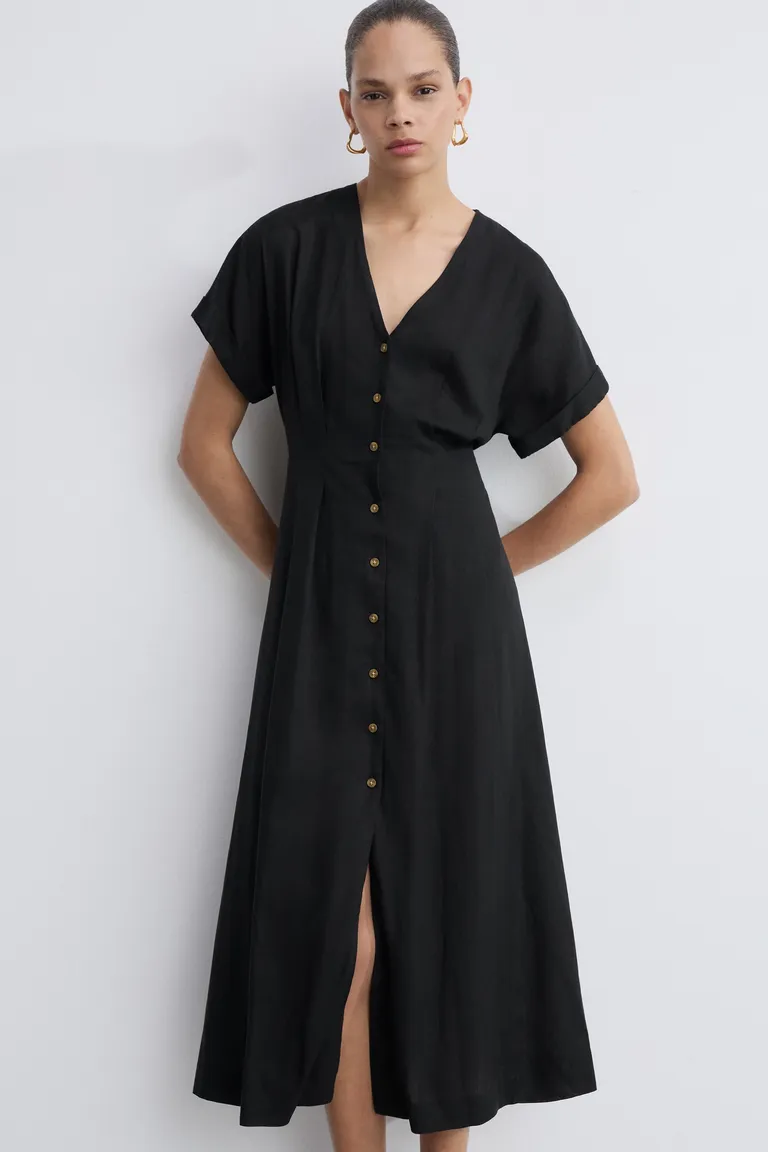 Vestido evasé con botones de Mango en Vestidos para argentina