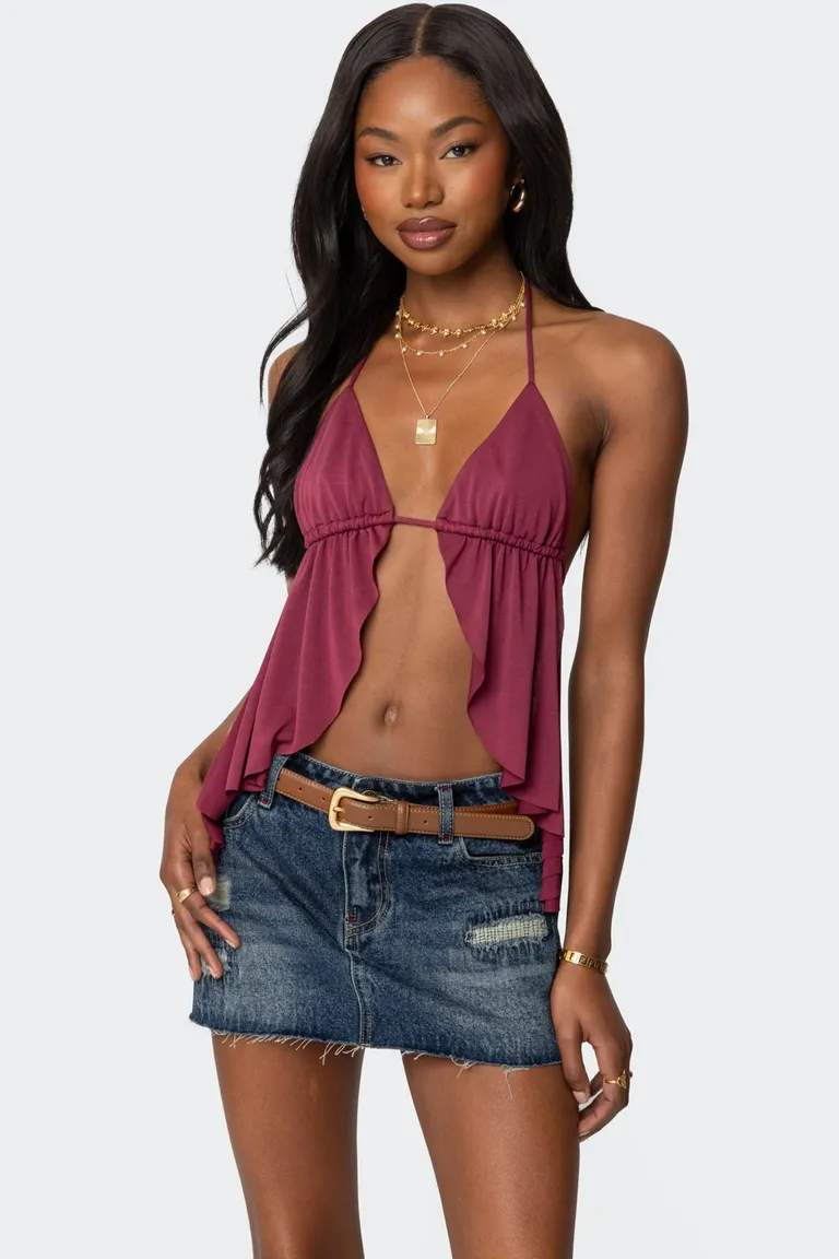 Top halter espalda descubierta de Edikted en Tops para argentina
