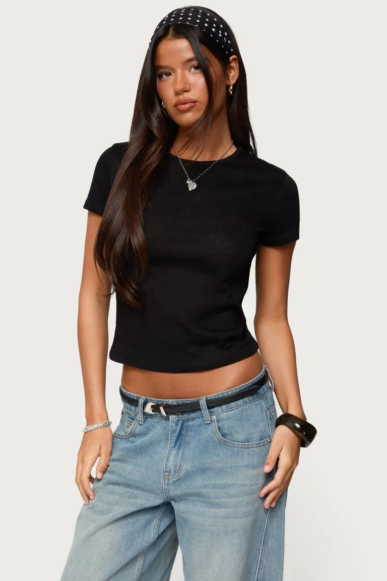 Remera semitransparente nikkey de Edikted en Remeras para argentina