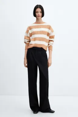Sweater rayado con lúrex de Mango en Buzos y Sweaters para argentina
