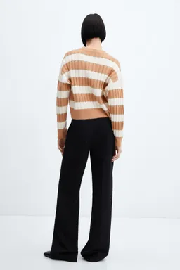 Sweater rayado con lúrex de Mango en Buzos y Sweaters para argentina