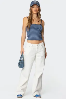 Musculosa rayada miller de Edikted en Tops para argentina