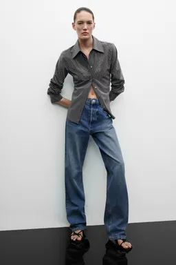 Jeans rectos tiro medio de Mango en Pantalones para argentina