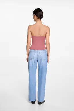 Top crop con nudo de Mango Teen en Tops para argentina
