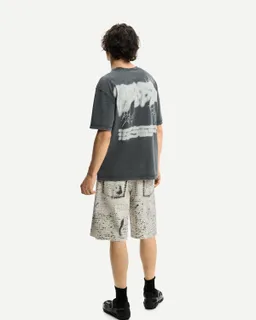 Remera manga corta estampada de Bershka en Remeras y Polos para argentina