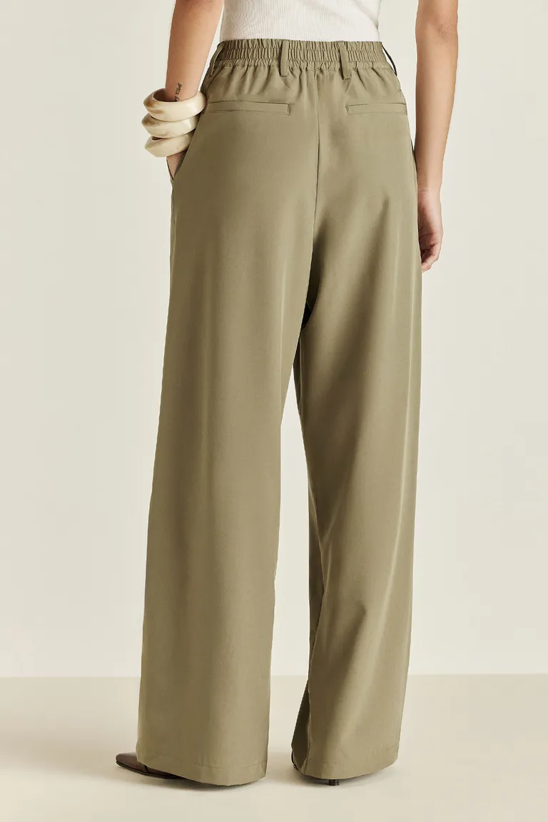 Pantalón Estilo Sastrero con Cintura Elastizada de Tucci en Pantalones para argentina