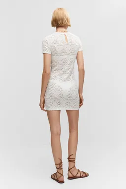 Vestido corto guipur de Mango en Vestidos para argentina