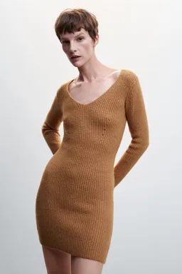 Vestido corto de punto calado de Mango en Vestidos para argentina