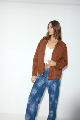 Campera ayelén gamuza oversize de Audaz en Chaquetas para argentina