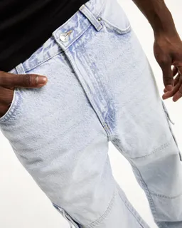 Jeans holgados cargo de Bershka en Pantalones para argentina