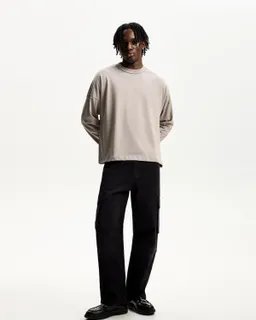 Jeans holgados cargo de Bershka en Pantalones para argentina