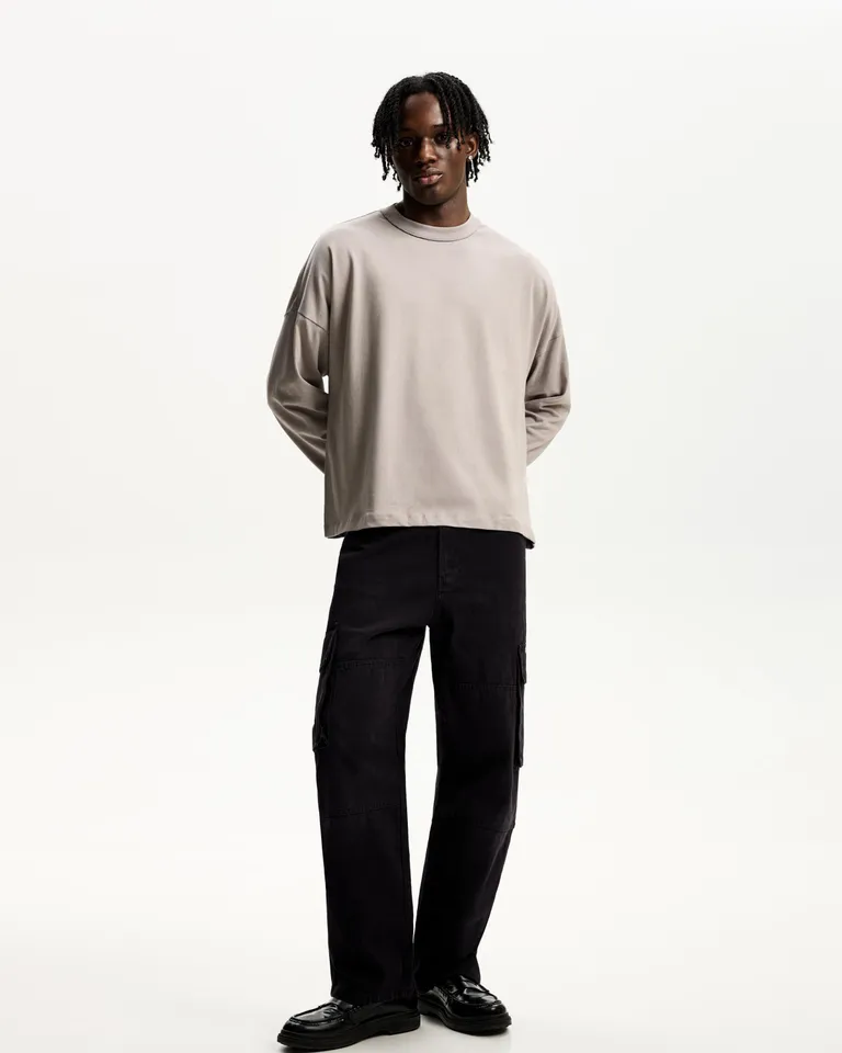 Jeans holgados cargo de Bershka en Pantalones para argentina