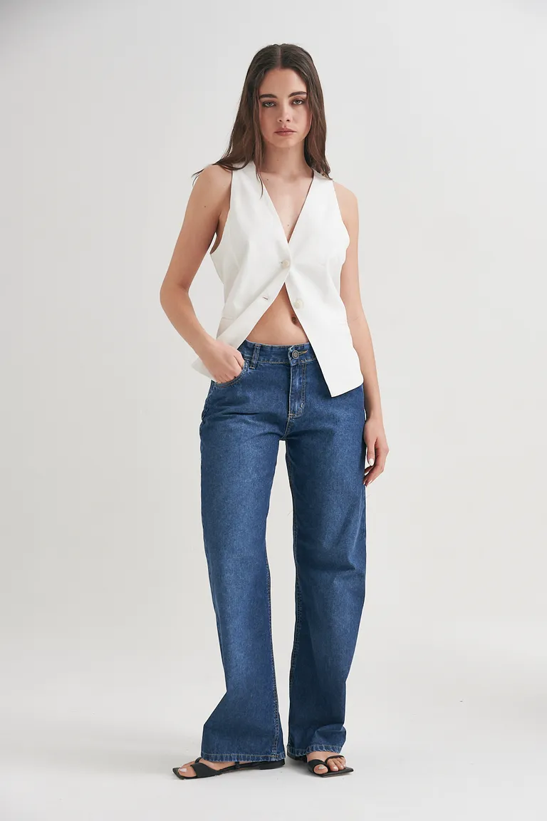 Pantalón de corte recto herbie con denim clásico para un look urbano y cómodo de Sweet en Pantalones para argentina