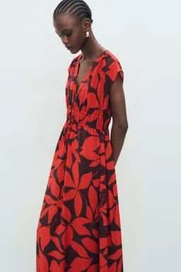Vestido largo estampado de Mango en Vestidos para argentina