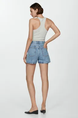 Shorts jean tiro alto de Mango en Shorts para argentina