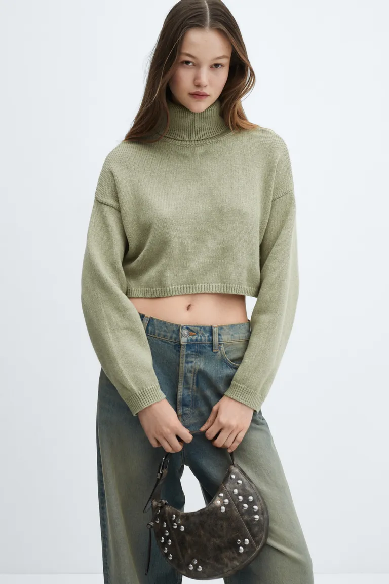 Jersey punto cuello vuelto de Mango en Buzos y Sweaters para argentina