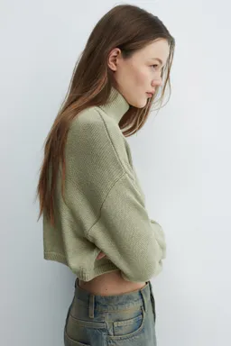 Jersey punto cuello vuelto de Mango en Buzos y Sweaters para argentina