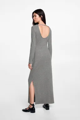 Vestido largo canalé de Mango Teen en Vestidos para argentina