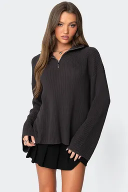 Sweater cierre oversize amour de Edikted en Buzos y Sweaters para argentina