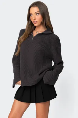 Sweater cierre oversize amour de Edikted en Buzos y Sweaters para argentina