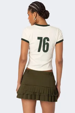 Remera kyoto con contraste de Edikted en Remeras para argentina