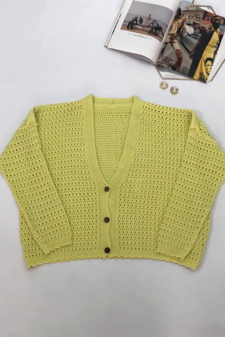 Saco Calado Elegante de Hesed en Buzos y Sweaters para argentina