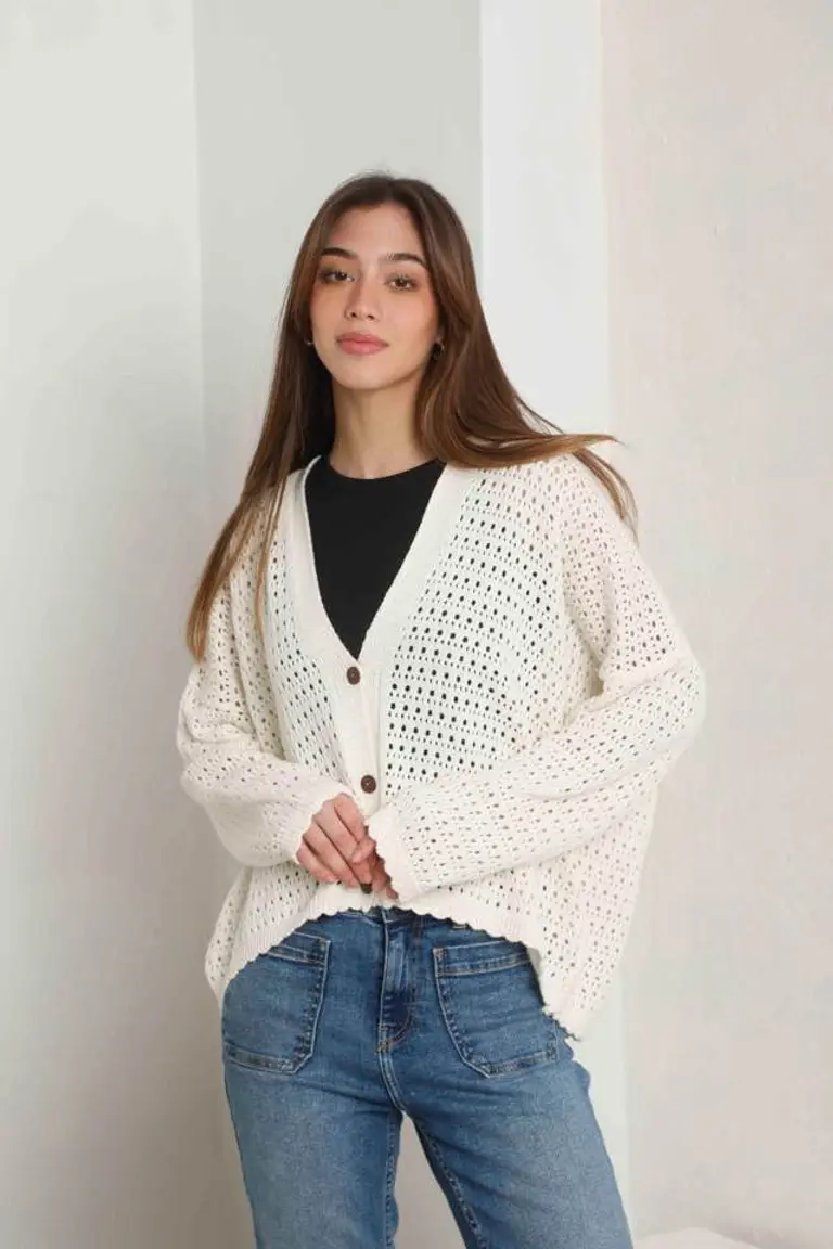 Saco Calado Elegante de Hesed en Buzos y Sweaters para argentina