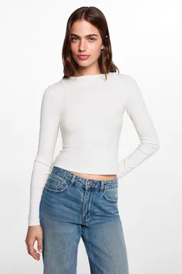 Remera costuras top de Mango Teen en Tops para argentina