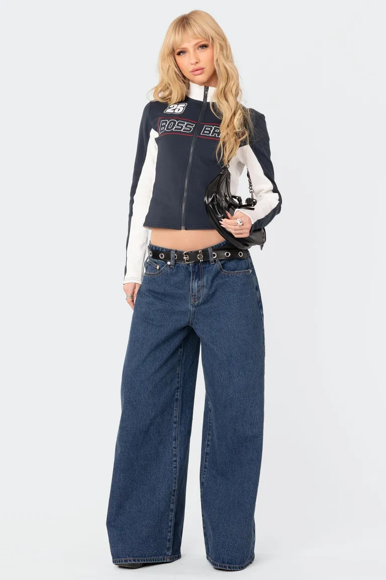 Buzo con cierre boss babe de Edikted en Buzos y Sweaters para argentina