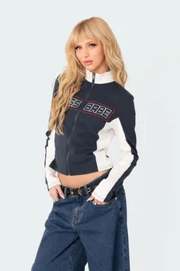 Buzo con cierre boss babe de Edikted en Buzos y Sweaters para argentina