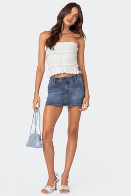 Top tejido strapless cecily de Edikted en Tops para argentina