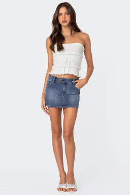 Top tejido strapless cecily de Edikted en Tops para argentina